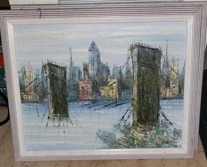 4 Peintures à l’huile