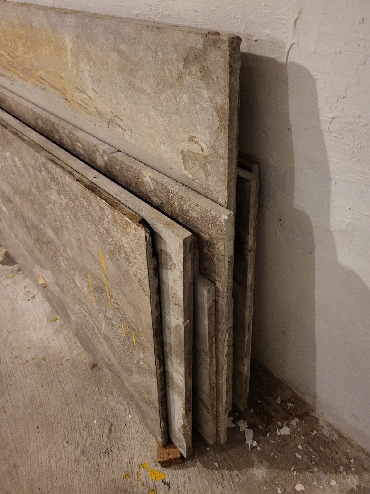 Marmeren platen, Doe-het-zelf en Bouw, Ophalen, Gebruikt