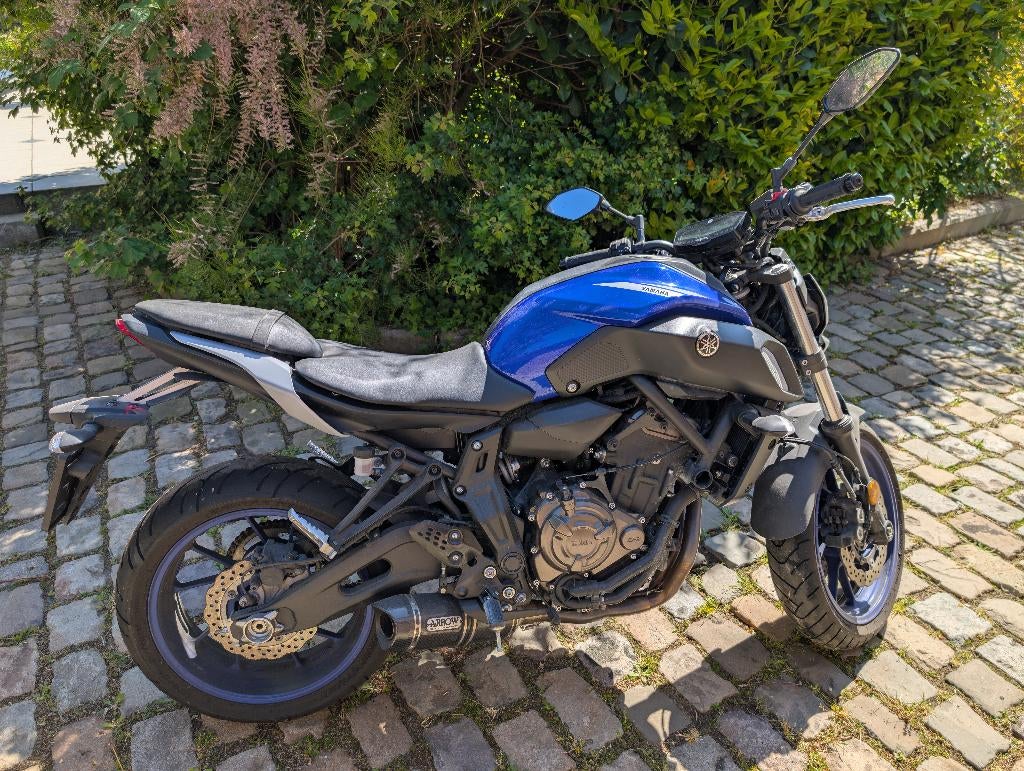 Yamaha MT-07 2020 - 4500KM, Motos, Motos | Yamaha, Particulier, Naked bike, plus de 35 kW, 2 cylindres, Permis Moto A, ABS, Échappement sport
