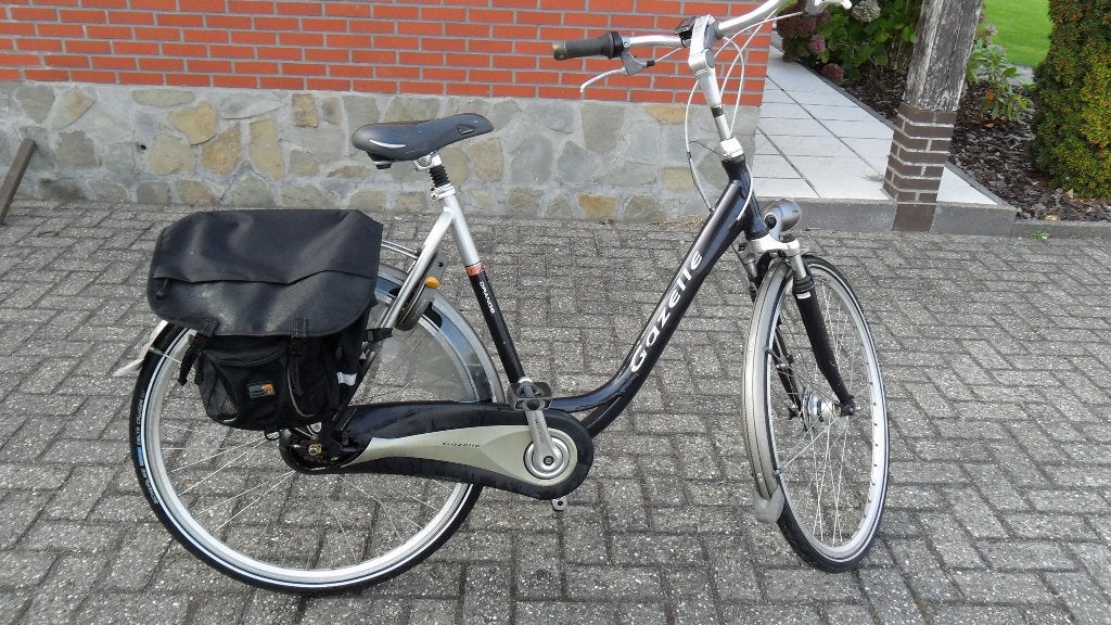 dames fiets gazelle, Ophalen, (Extra) lage instap, 56 cm of meer, Zo goed als nieuw