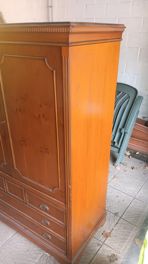 Meuble TV, Cerisier, 100 à 150 cm, Utilisé, 50 à 75 cm