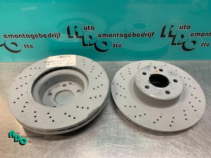 Remschijf voor van een Mercedes S-Klasse (S-Klasse 98-), -, Nieuw, Ophalen of Verzenden, -