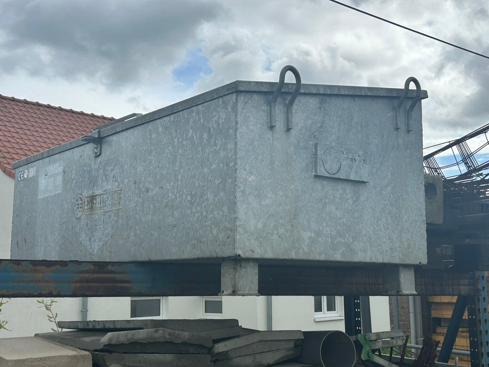 Conteneur pour grue Galva, Bricolage & Construction, Enlèvement
