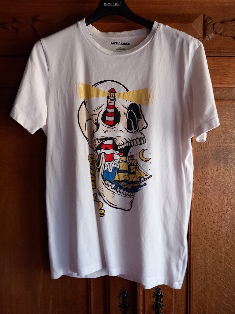 T-shirt JACK & JONES - taille S - comme neuf, Vêtements | Hommes, T-shirts, Envoi, Comme neuf, Autres tailles, Jack&Jones