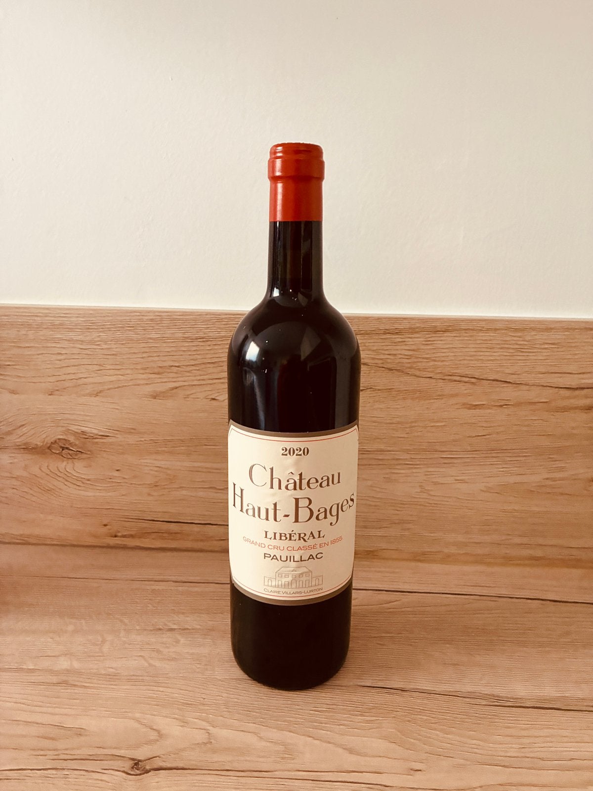 1 x Château Haut-Bages Liberal 2020, Ophalen, Frankrijk, Nieuw, Rode wijn