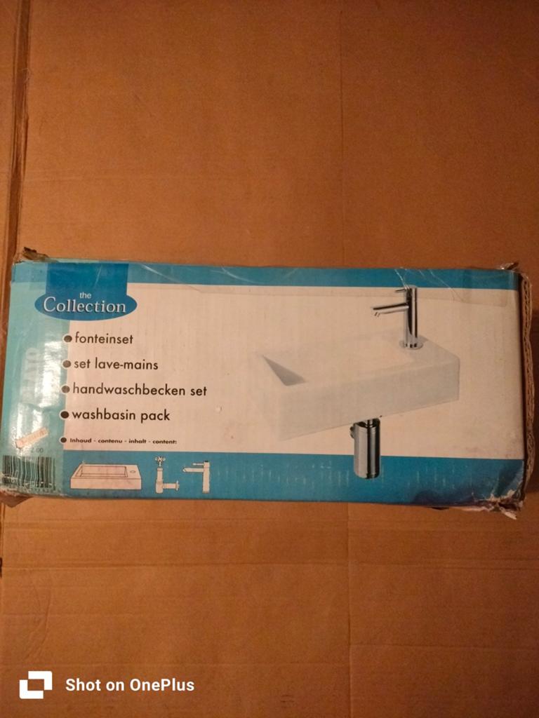 Lavabo nieuw, Ophalen