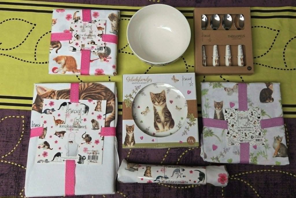 Set Accessoires Met Kattenmotief, Kinderen en Baby's, Ophalen, Nieuw