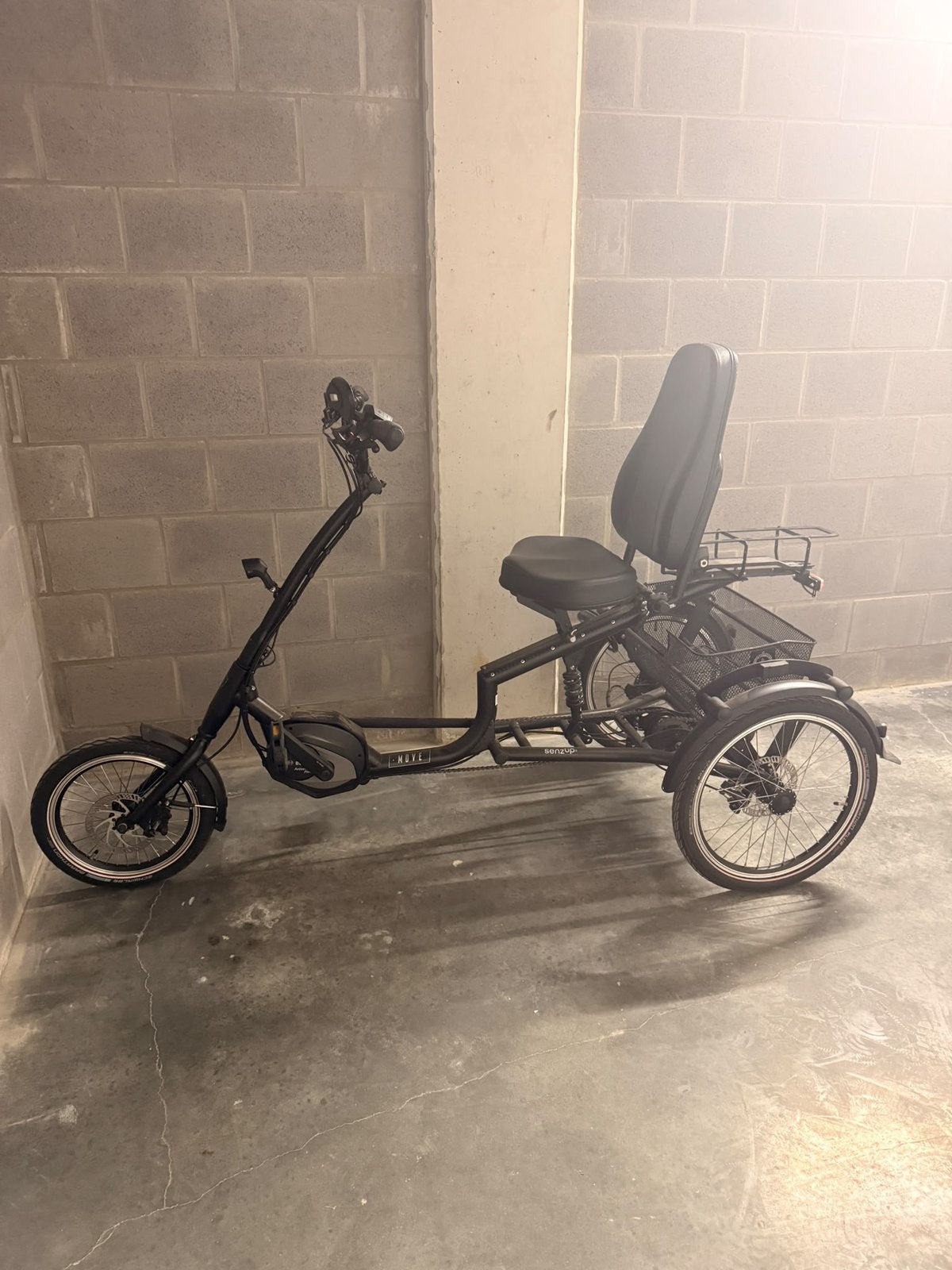 Titel: Elektrische driewielfiets te koop, Fietsen en Brommers, Ophalen, Zo goed als nieuw