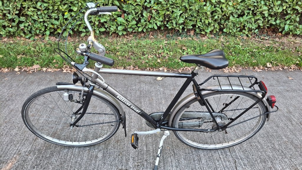 GROTE betrouwbare Dossche Sport SA3v herenfiets 100% in orde, Ophalen, Versnellingen, Zo goed als nieuw, Trommelrem