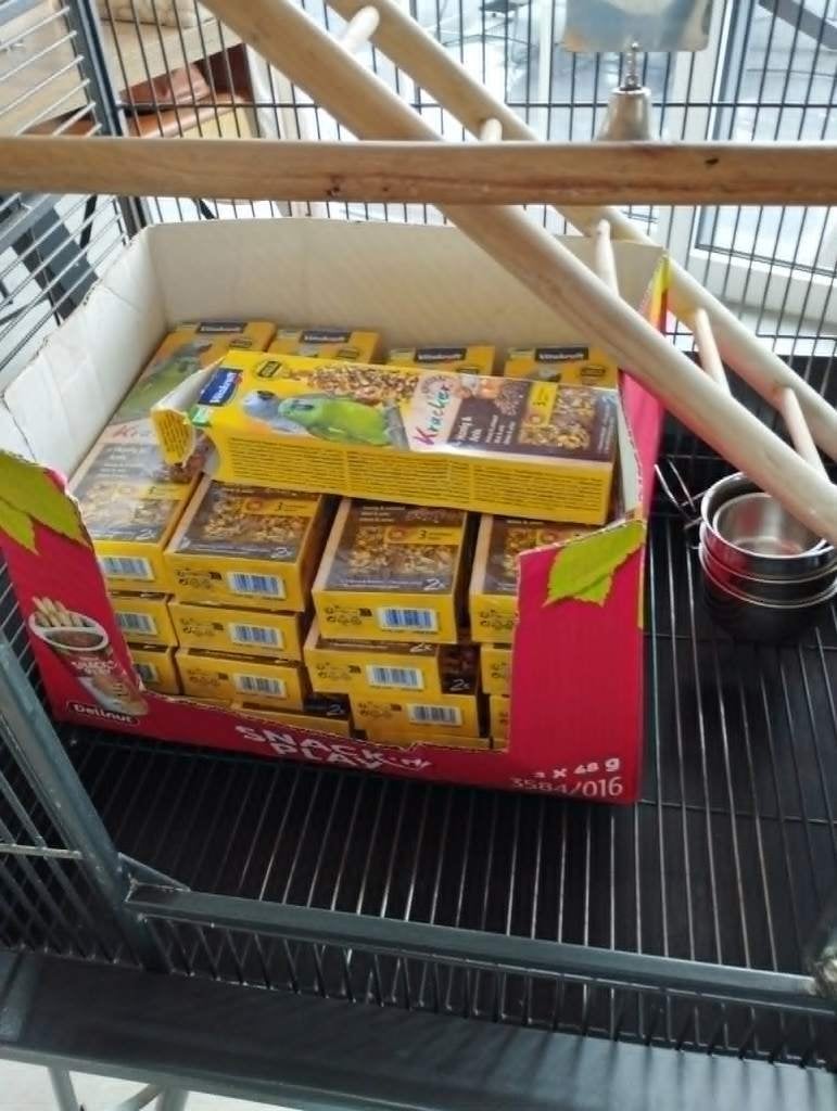 A vendre Cage pour perroquet, Animaux & Accessoires, Enlèvement, Comme neuf