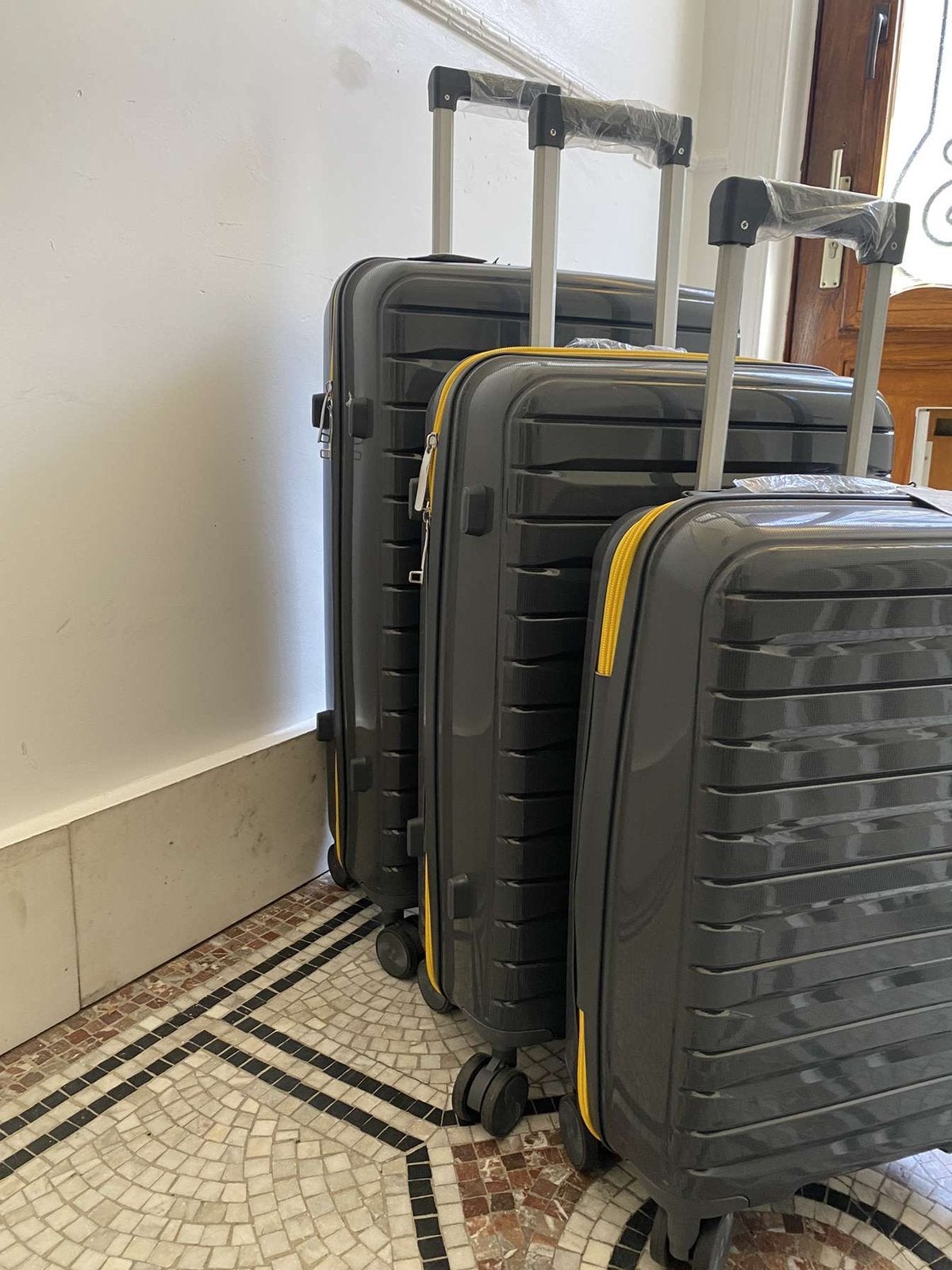 Set de 3 valises, Bijoux, Sacs & Beauté, Valises, Envoi, Comme neuf