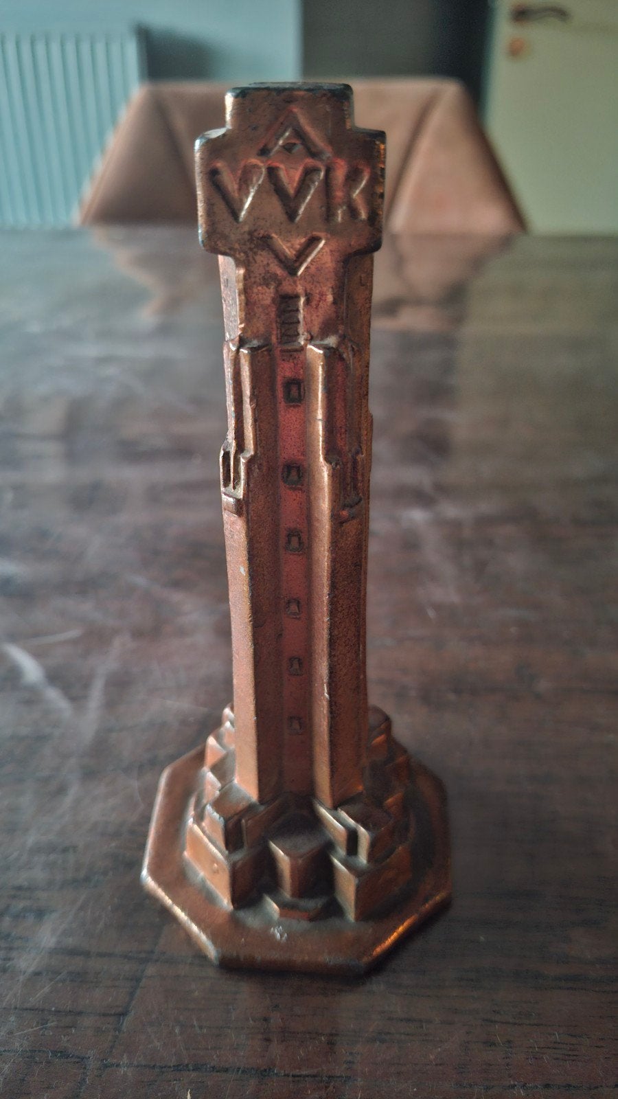 Miniatuur ijzertoren Diksmuide, Collections, Enlèvement