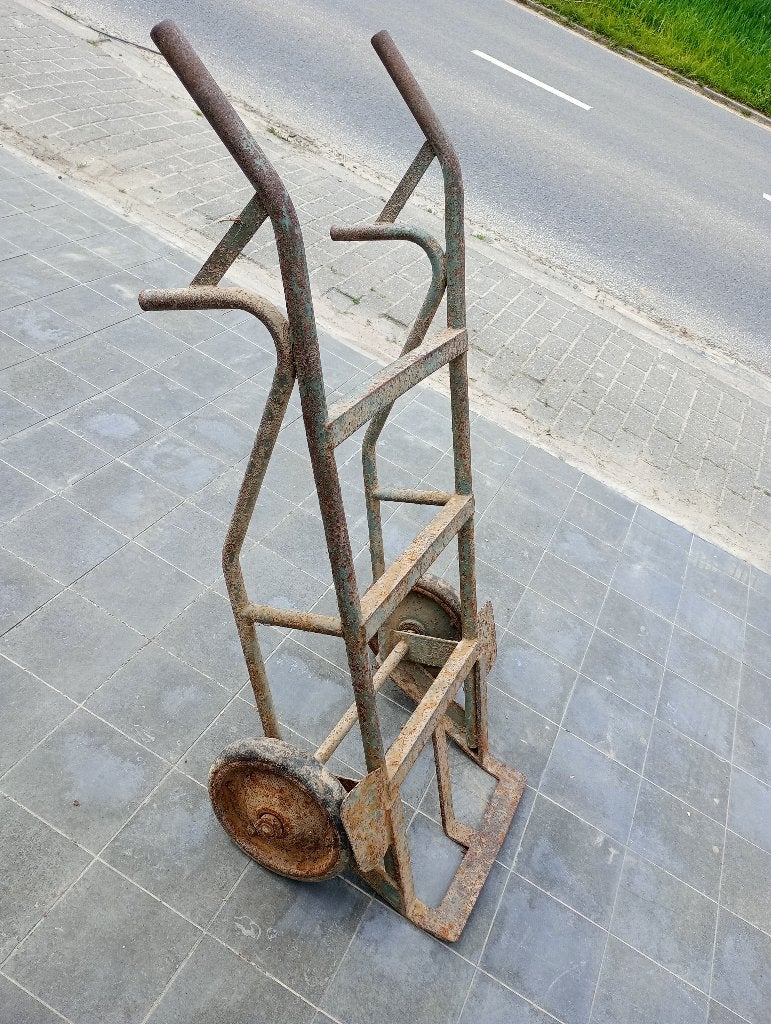 camion à main en fer, Enlèvement, Utilisé, Diable