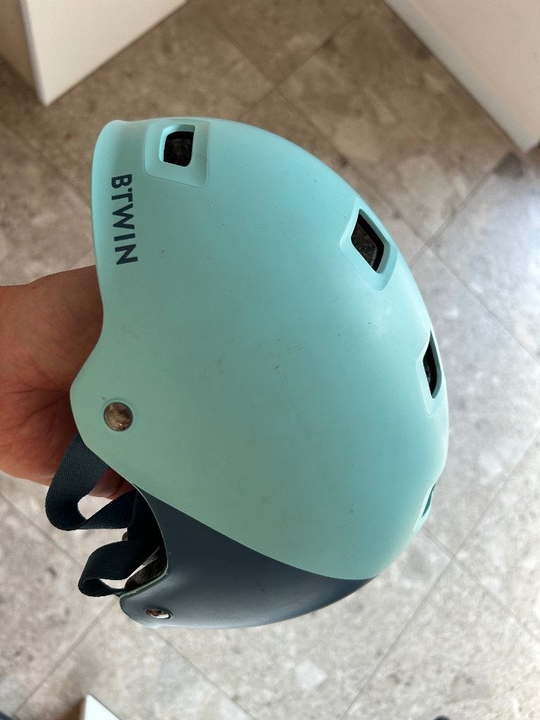 Fietshelm meisjes, Vélos & Vélomoteurs, M, Enlèvement, Utilisé, B'twin