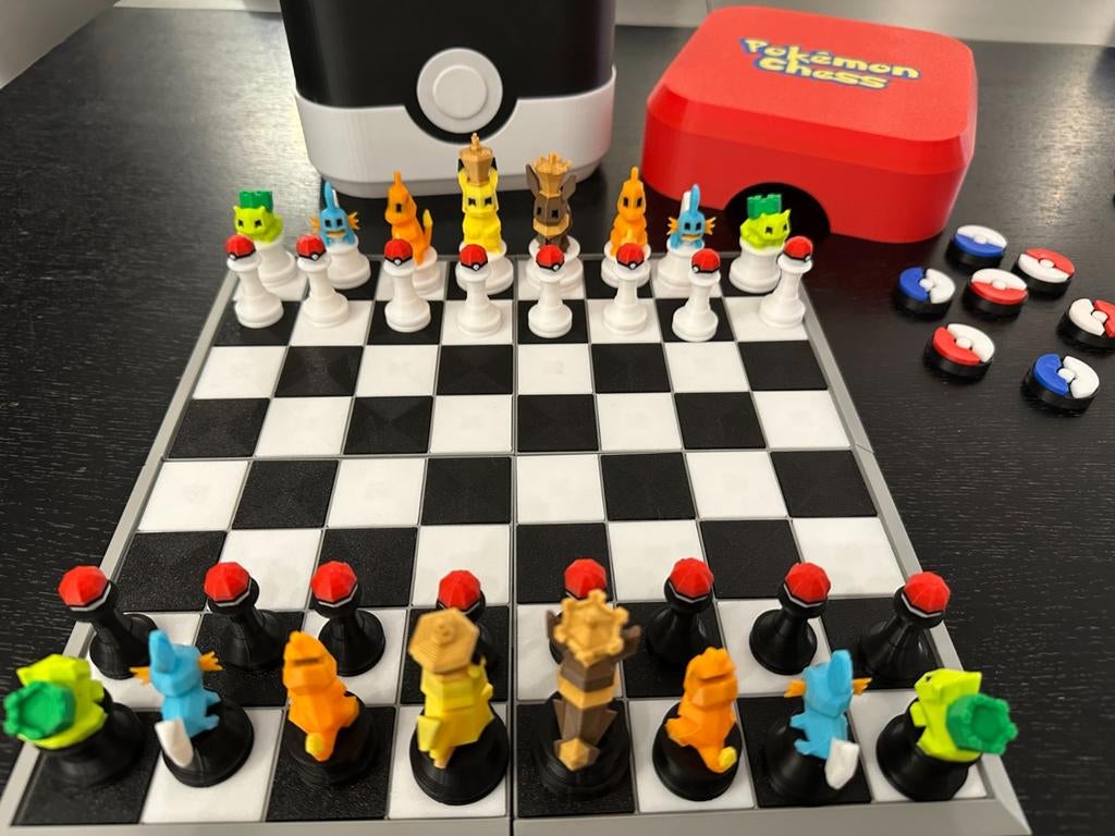 Schaakspel pokemon, Verzamelen, Ophalen of Verzenden