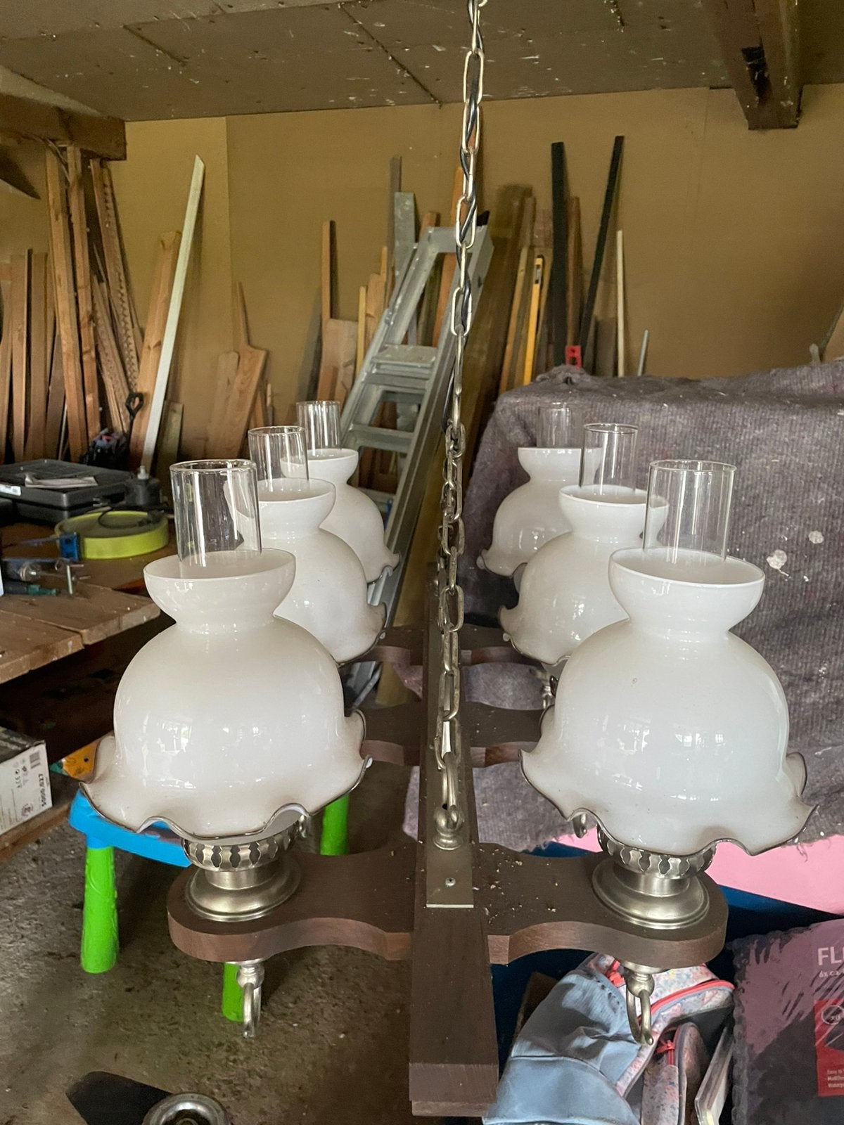 Prachtige luster, Huis en Inrichting, Lampen | Kroonluchters, Ophalen