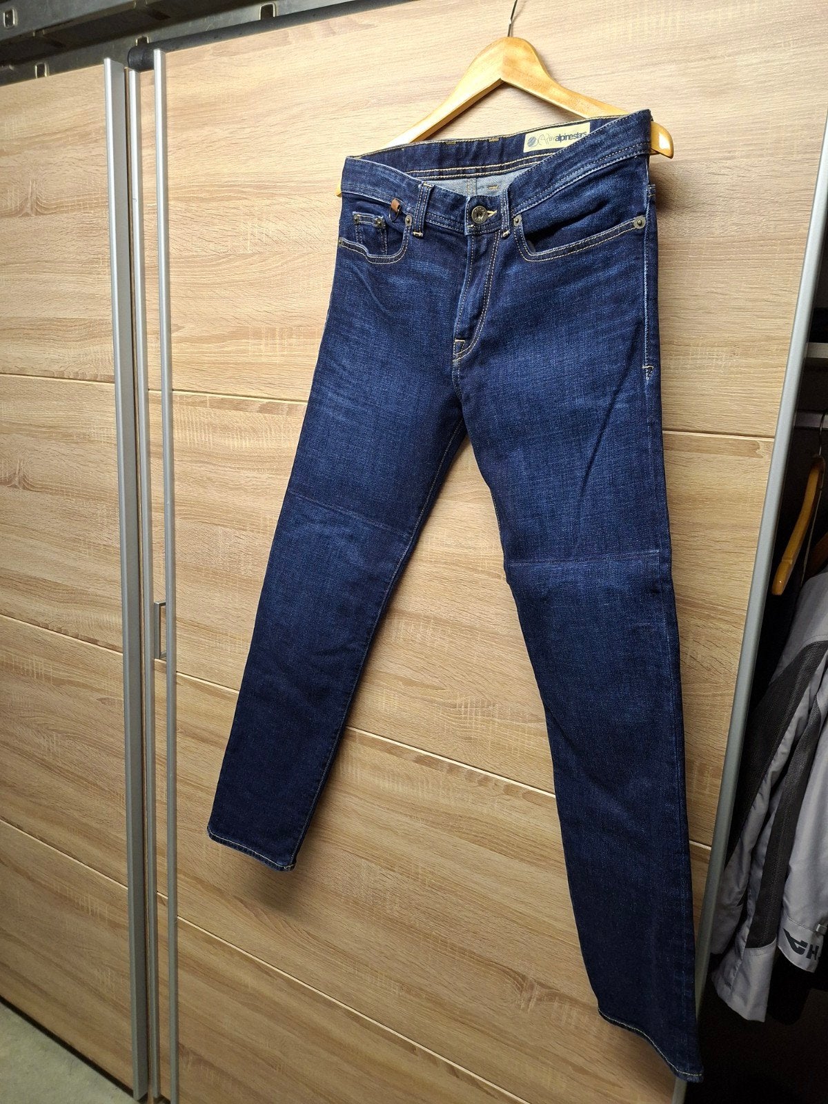 Motor jeans broek, alpinestar maat M, Motoren, Kleding | Motorkleding, Ophalen, Heren, Alpinestar, Broek | textiel