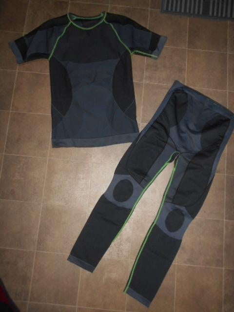 Nouvelle combinaison de sport thermique /Taille XL, Enlèvement ou Envoi, Neuf, Taille 56/58 (XL), Gris