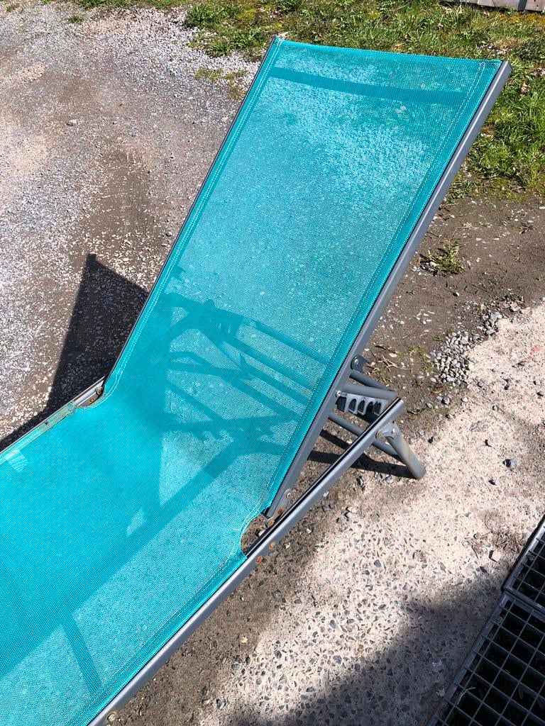 Relax transat bleu, Ophalen of Verzenden, Zo goed als nieuw