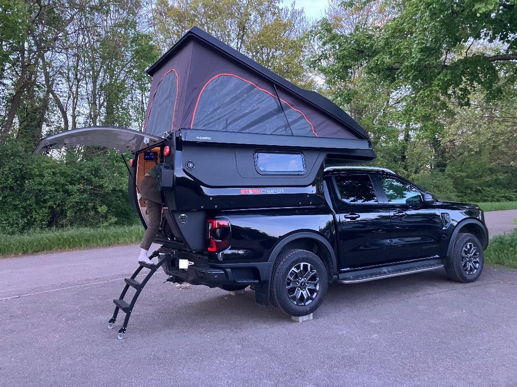 Afzet camperunit Stork voor pickup type Ranger, Overige merken, Koelkast, Ford, Luifel