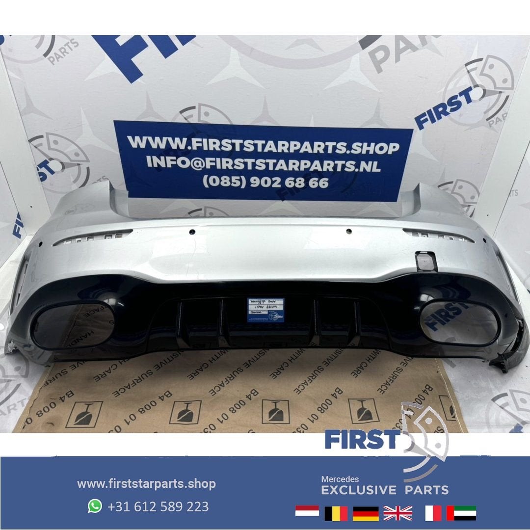 W177 FACELIFT A35 A45 AMG BUMPER A KLASSE 2023 A45S ACHTERBU, Gebruikt, -, Ophalen of Verzenden, Achter