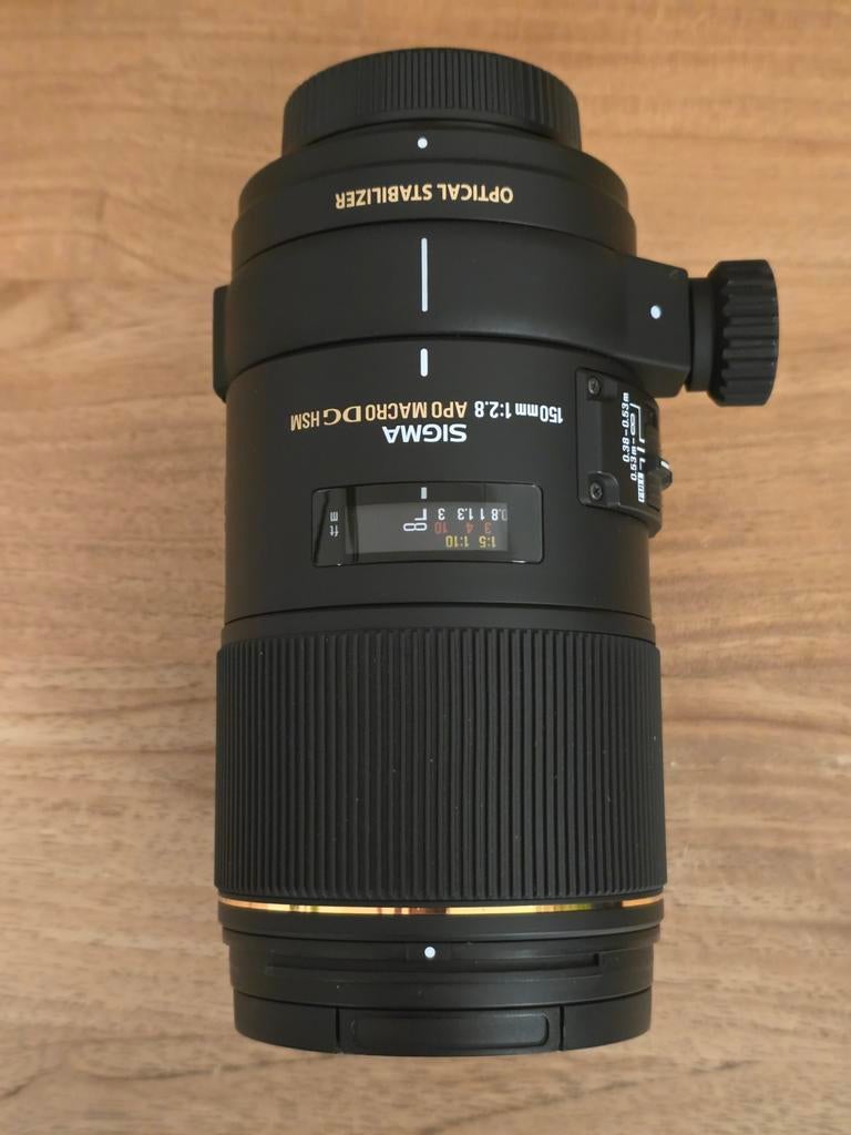 Sigma 150mm F2.8 EX DG OS HSM APO Macro - Nikon F, Enlèvement, Objectif macro, Zoom