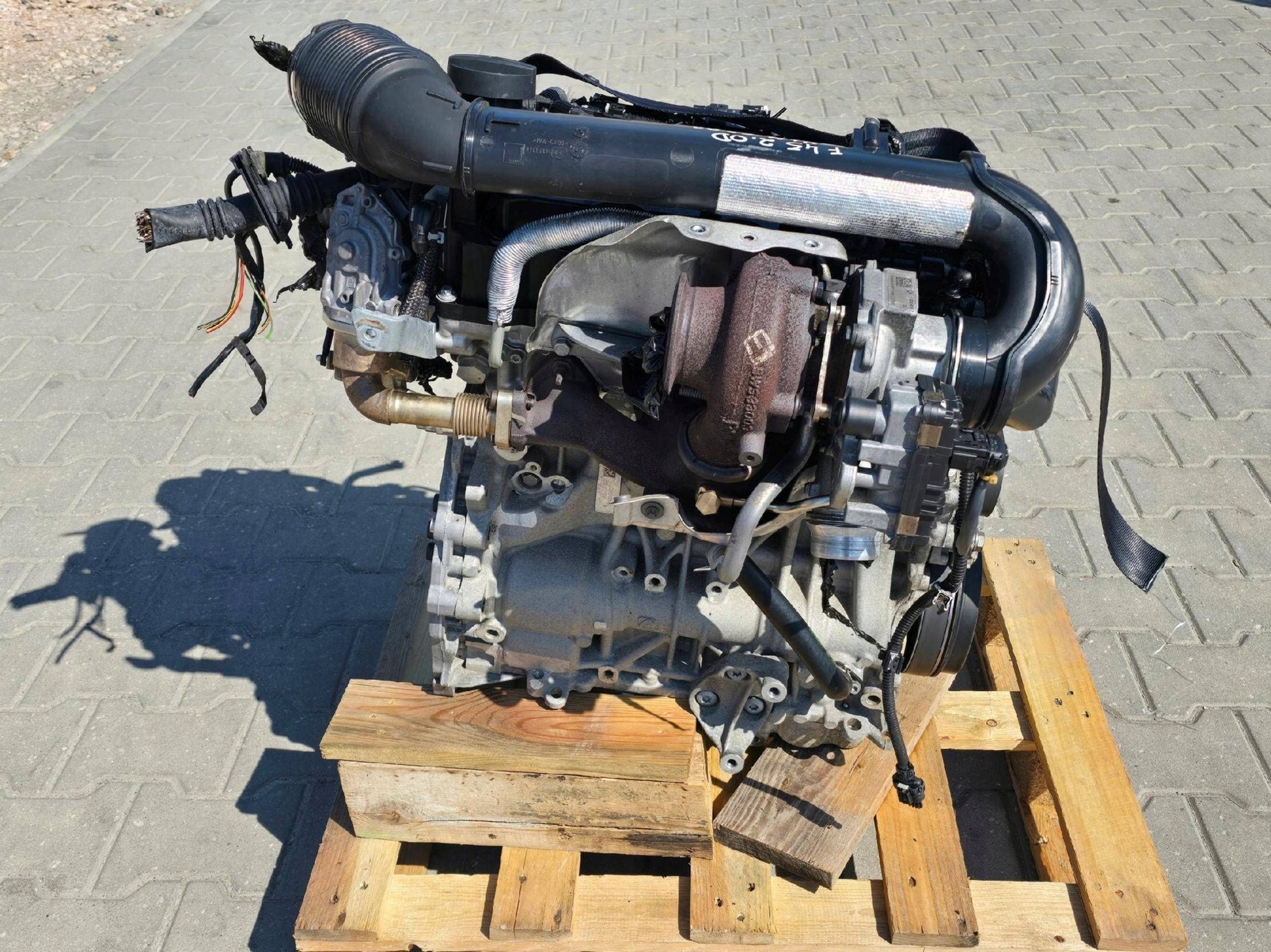 Moteur B47C20A Nu BMW F45, Envoi, Utilisé, Skoda