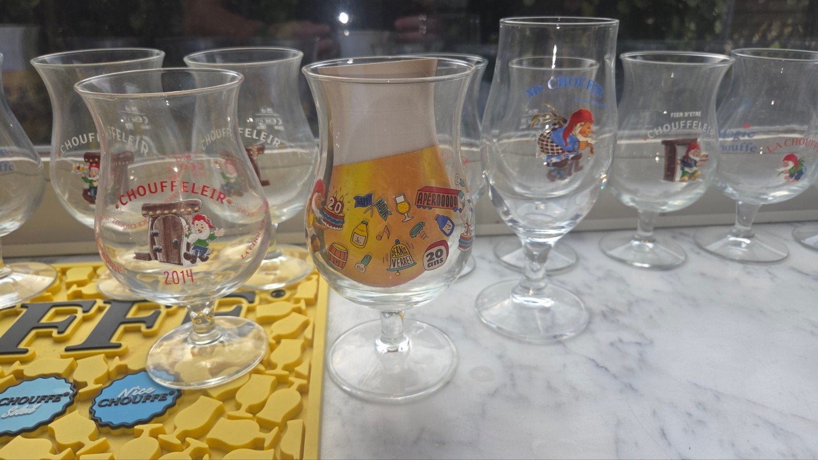 lotje la chouffe, Verzamelen, Ophalen