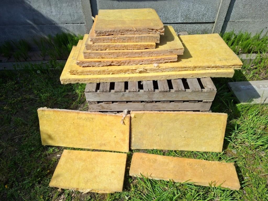 Isover isolatie partywall 5 cm, Ophalen, 4 tot 8 cm, Zo goed als nieuw, Minder dan 5 m²