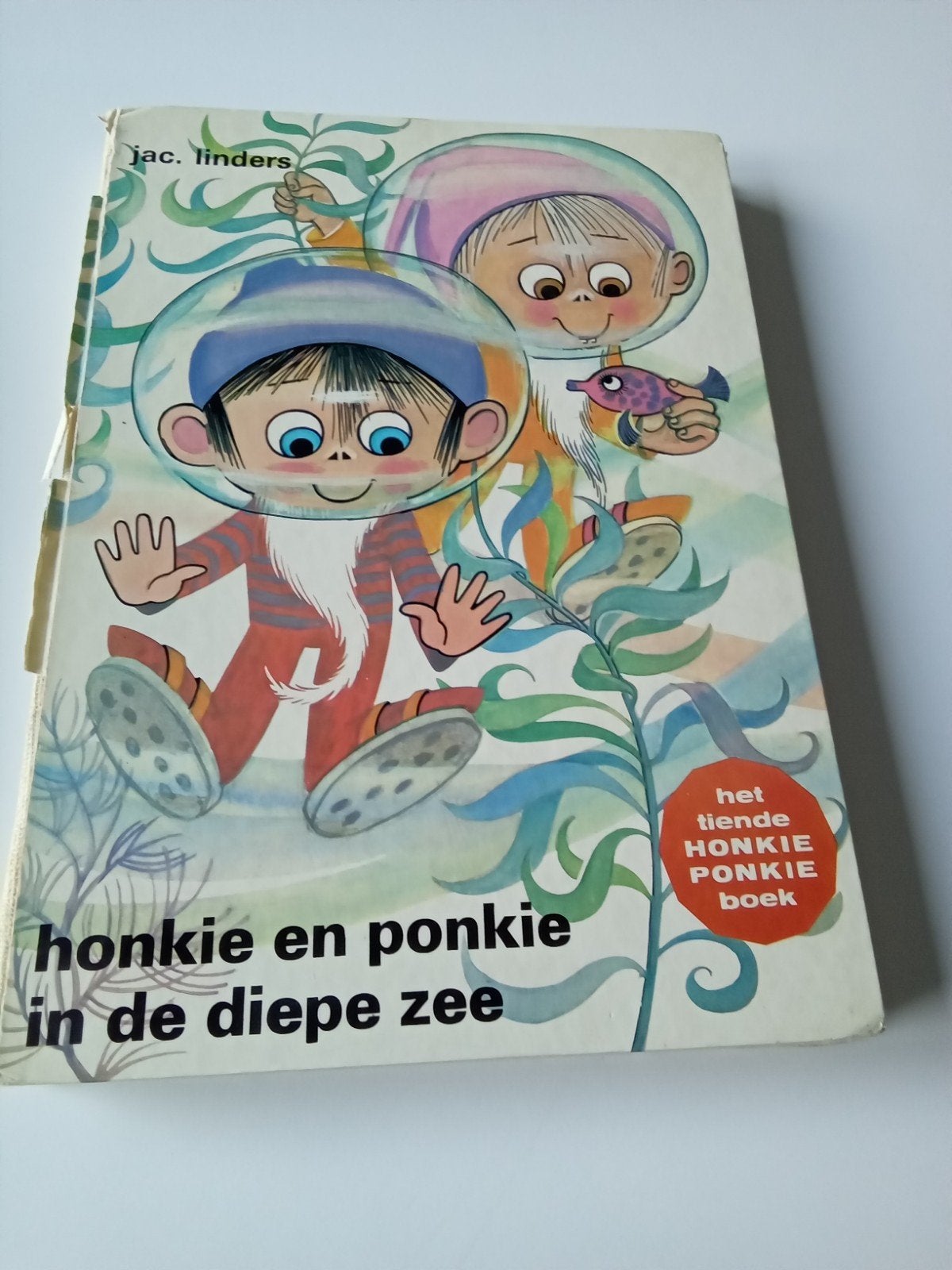honkie en ponkie in de diepe zee    jac linders, Boeken, Ophalen
