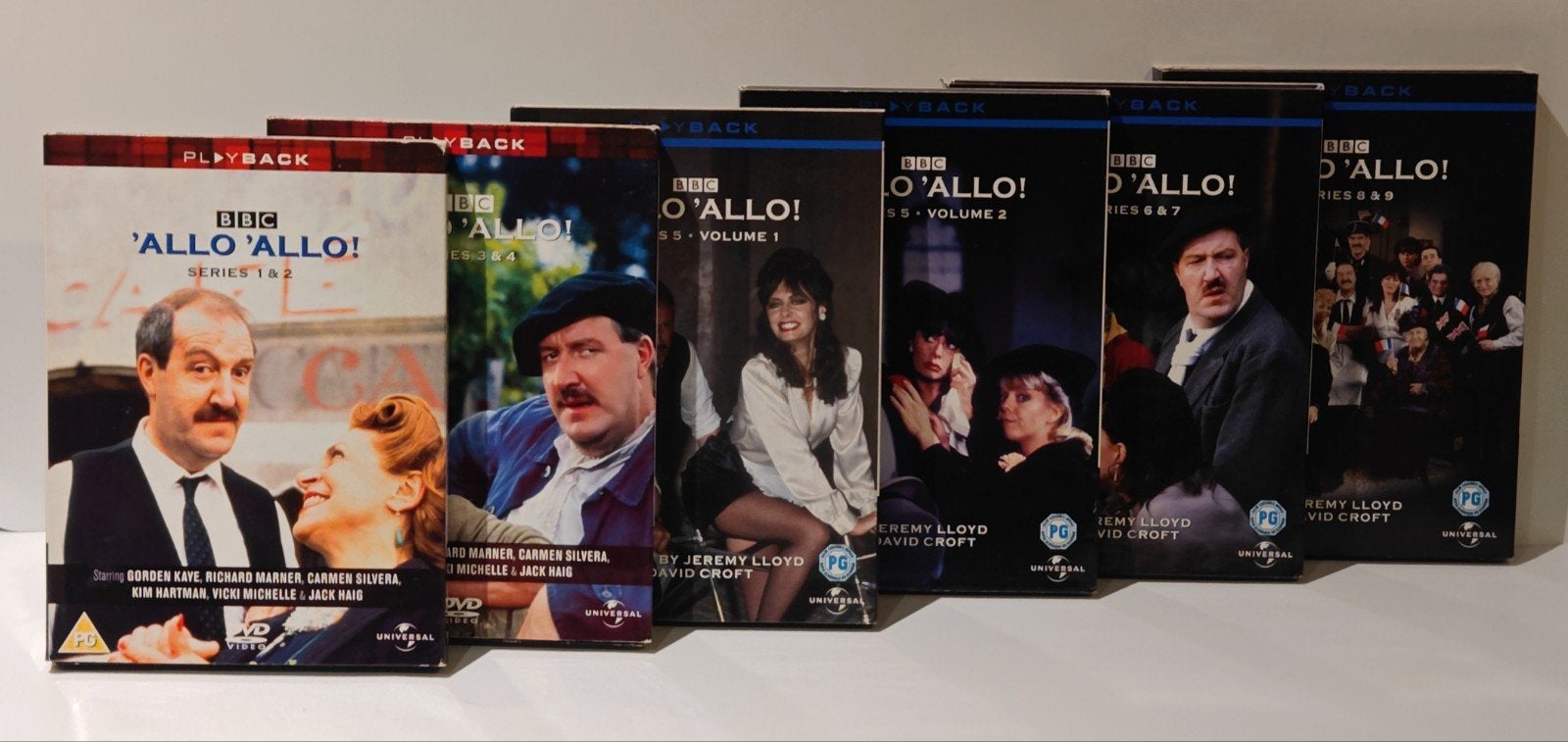 BBC 'Allo 'Allo! Complete Serie (9 seizoenen) DVD - Zeldzaam, Engels, Engels, Ophalen of Verzenden, Zo goed als nieuw