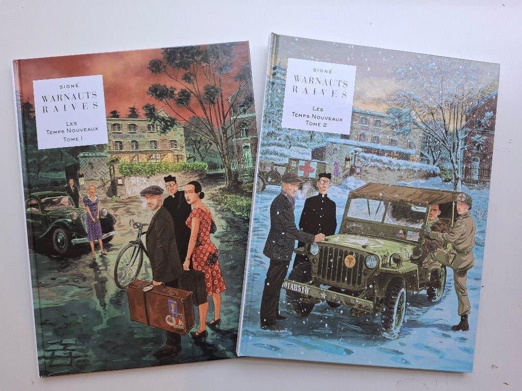 COLLECTION SIGNé LES TEMPS NOUVEAUX TOMES 1-2 COMPLET EO, Série complète ou Série, Enlèvement ou Envoi, Comme neuf