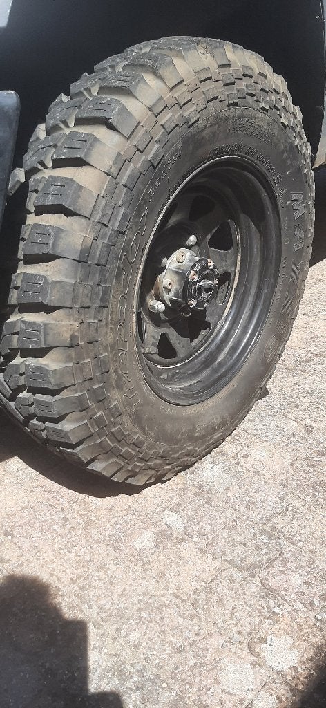 Terreinbanden Maxxis Trepador, Ophalen, Gebruikt, 15 inch, Banden en Velgen