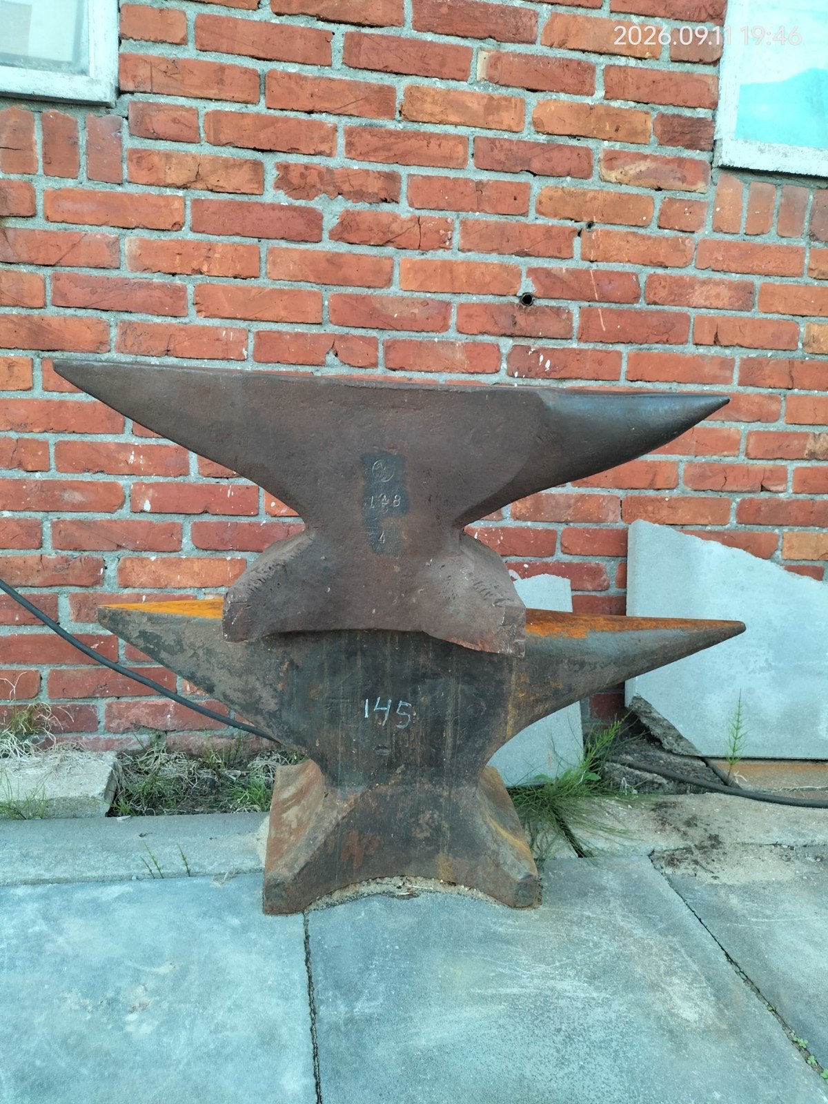 aambeeld 148 kg, Jardin & Terrasse, Enlèvement ou Envoi