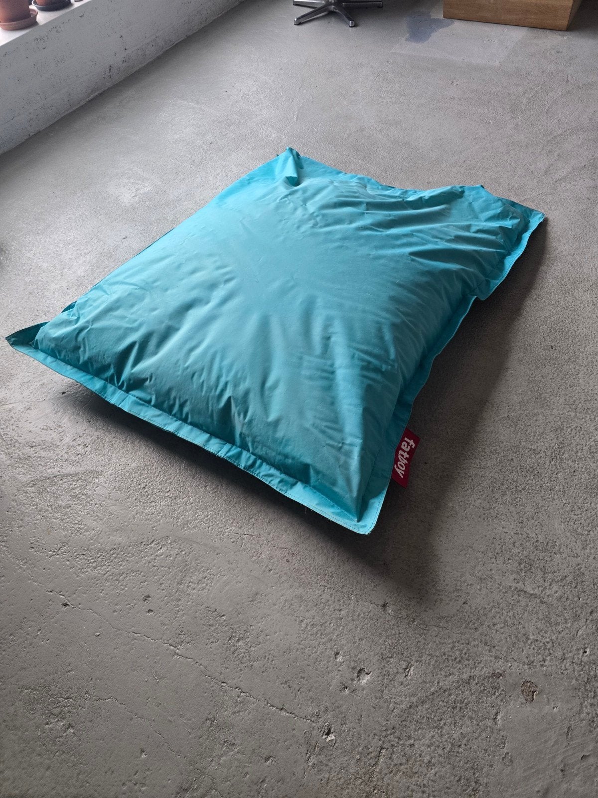 pouf Fatboy, Enlèvement, Utilisé, Bleu, Pouf