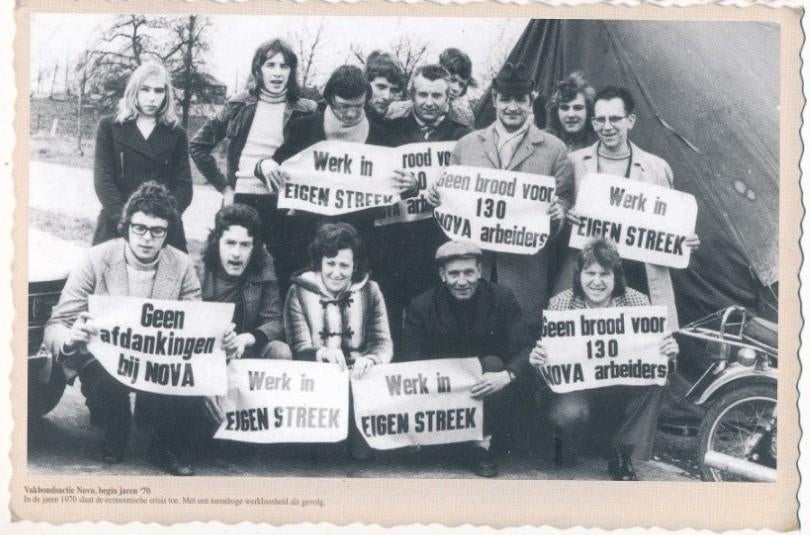 125 jaar ACV Vakbondsactie Nova 1970, Verzamelen, Verzenden, 1960 tot 1980, Ongelopen