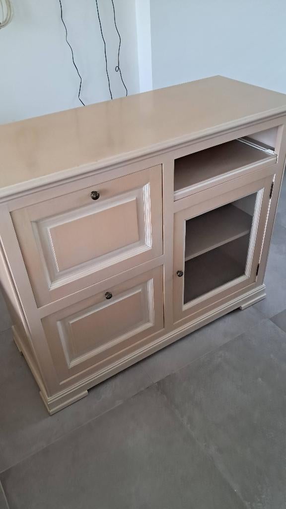 Meuble tv en bois cerisier, Cerisier, Enlèvement, Utilisé, 75 cm ou plus