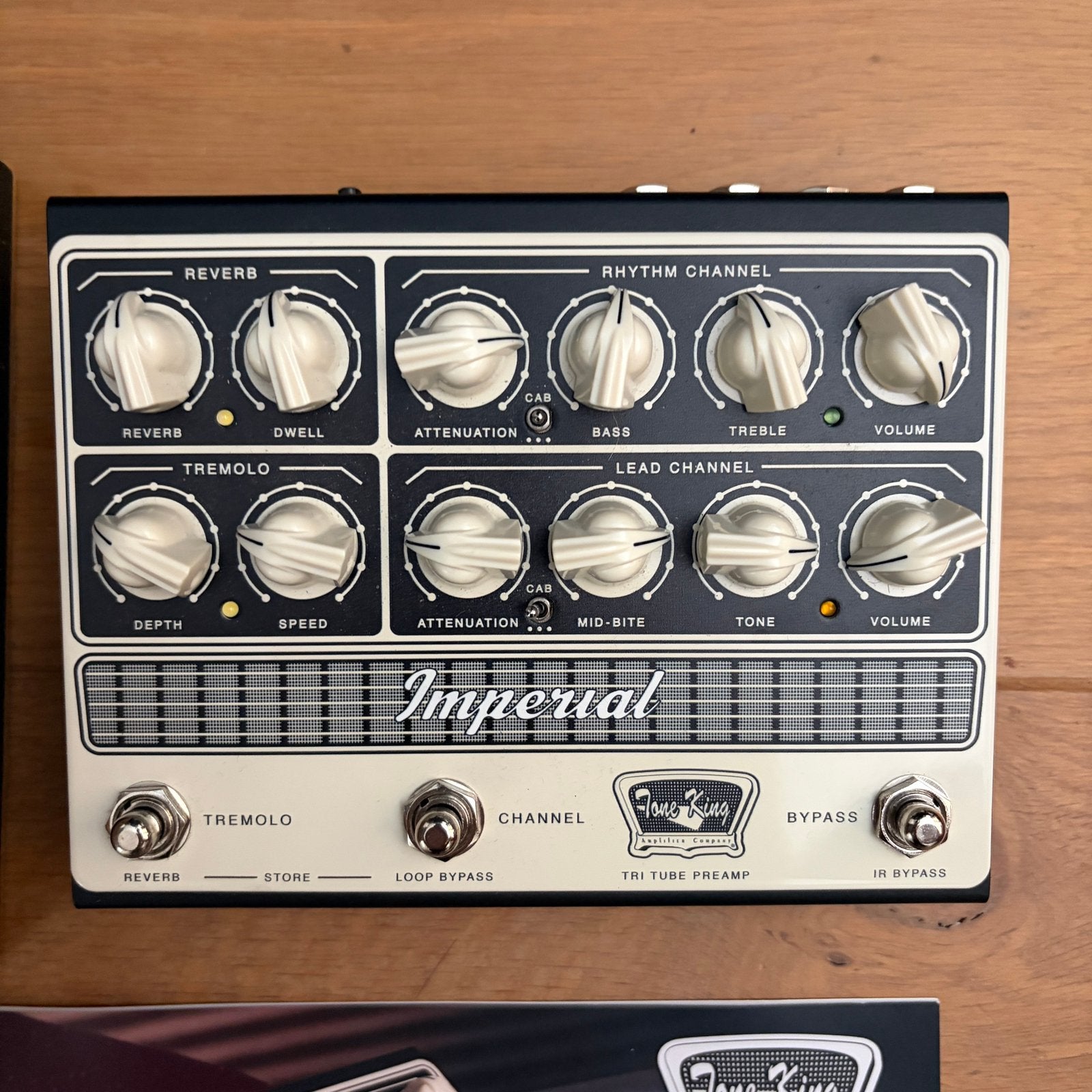 Tone King - Imperial  - Tri Tube Preamp, Envoi, Comme neuf, Guitare, Moins de 50 watts