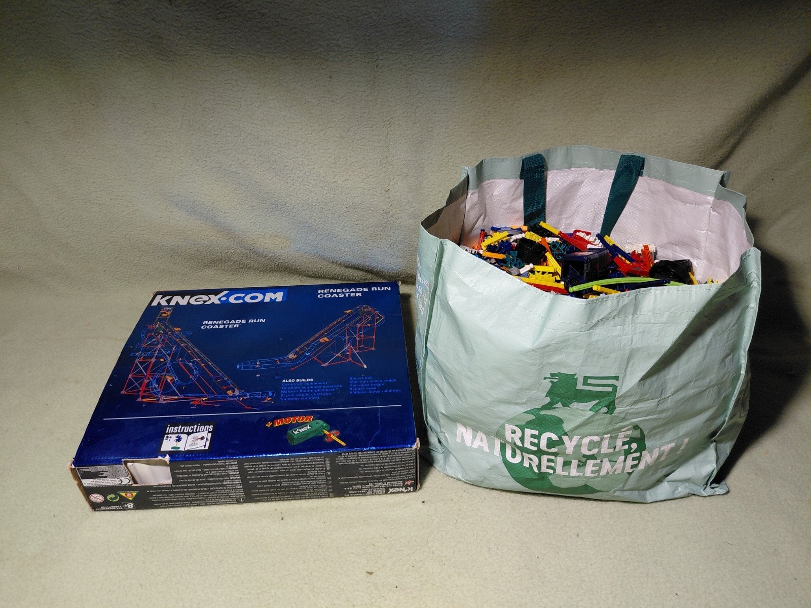 knex + knex rollercoaster, Ophalen