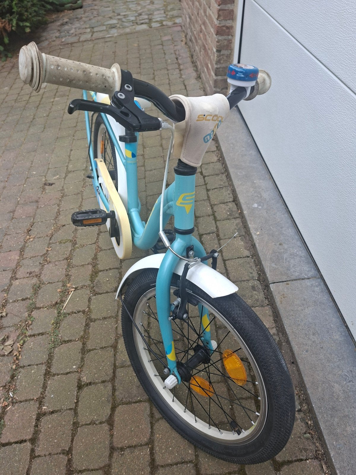 Kinderfiets, Fietsen en Brommers, Fietsen | Meisjes, Ophalen, Terugtraprem, 18 inch
