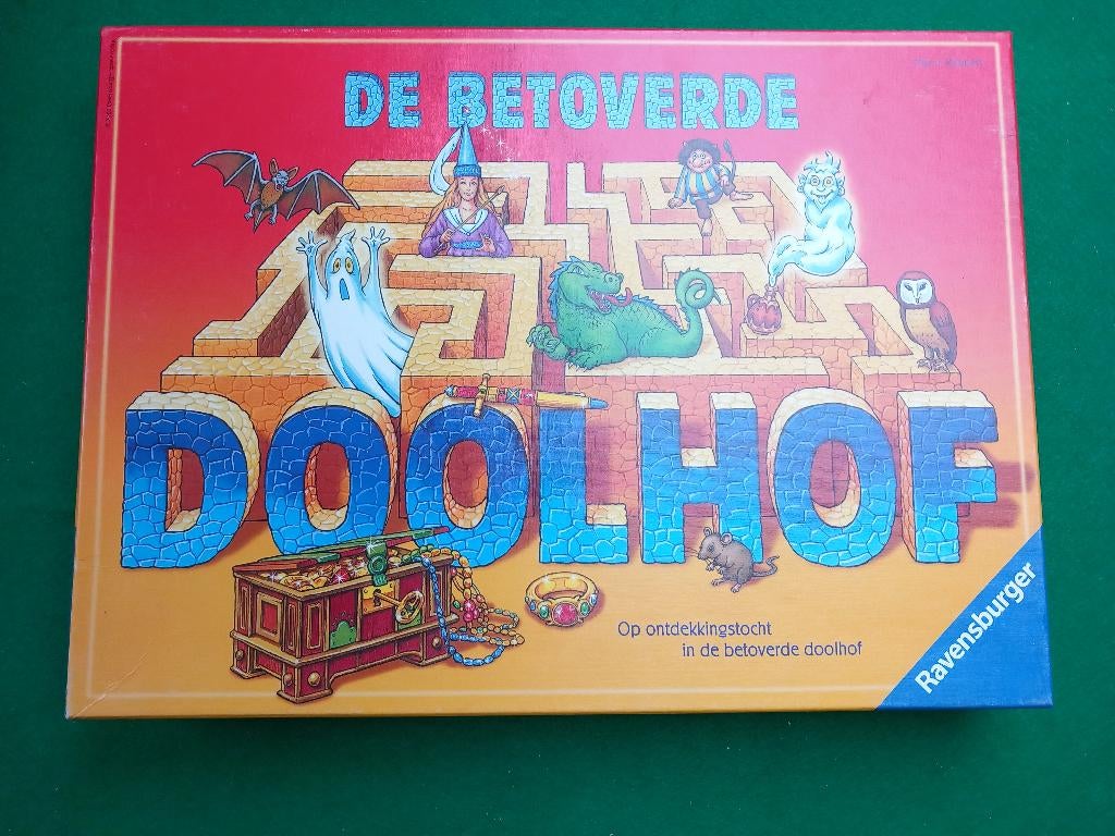 De betoverde doolhof, Hobby en Vrije tijd, Een of twee spelers, Ophalen, Gebruikt, Ravensburger