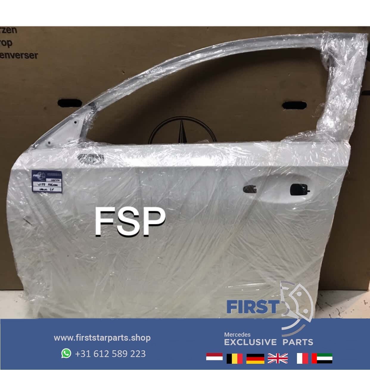 W177 DEUR LINKS VOOR ZWART WIT GRIJS Mercedes A Klasse LINKE, Autos : Pièces & Accessoires, Utilisé, Porte, -, -