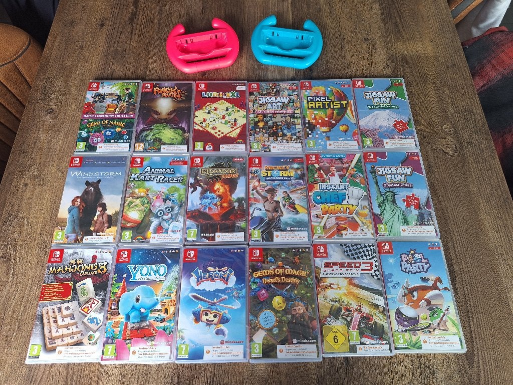 Lot switch games + racesturen, Enlèvement ou Envoi