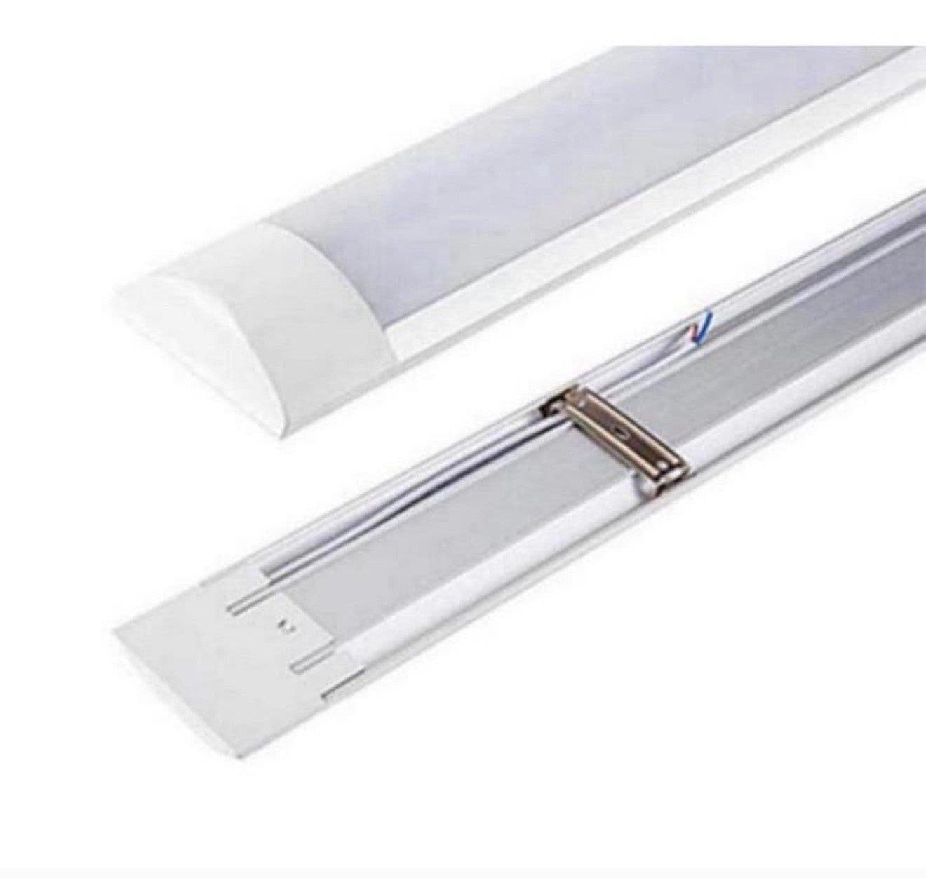 Lampe LED, longue barre plate. 18W 6500K 615 mm 61cm blanche, Enlèvement ou Envoi, Neuf, Ampoule LED