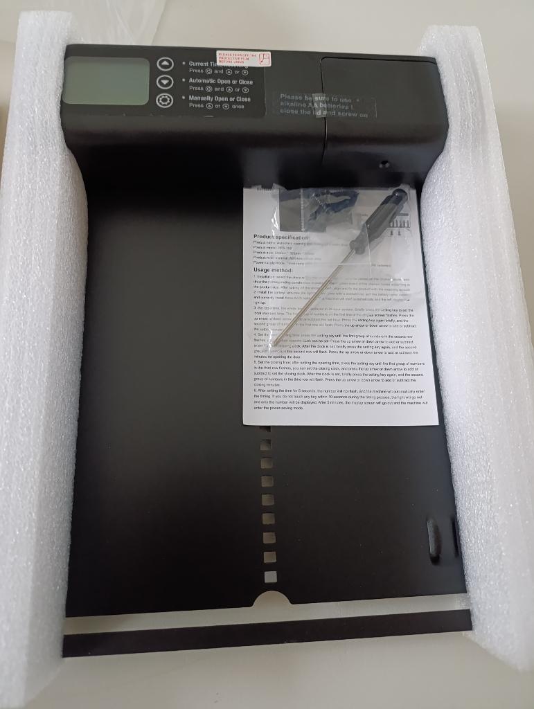 vol automatisch beveiligings poortje voor hokken /59 euro, Ophalen of Verzenden, Nieuw, Kippenhok of Kippenren