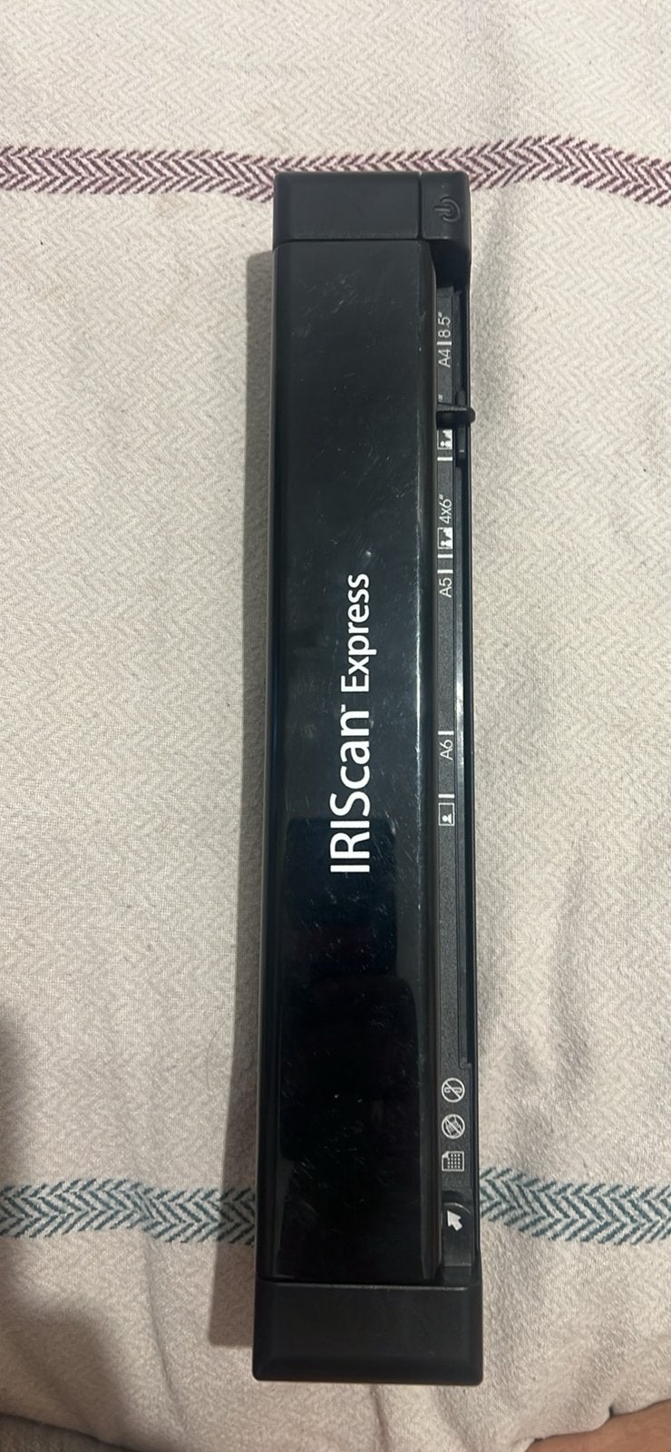 IRIScan Express 4 Mobiele USB Documentscanner (A4), Computers en Software, Scanners, Ophalen, Zo goed als nieuw, Documentscanner