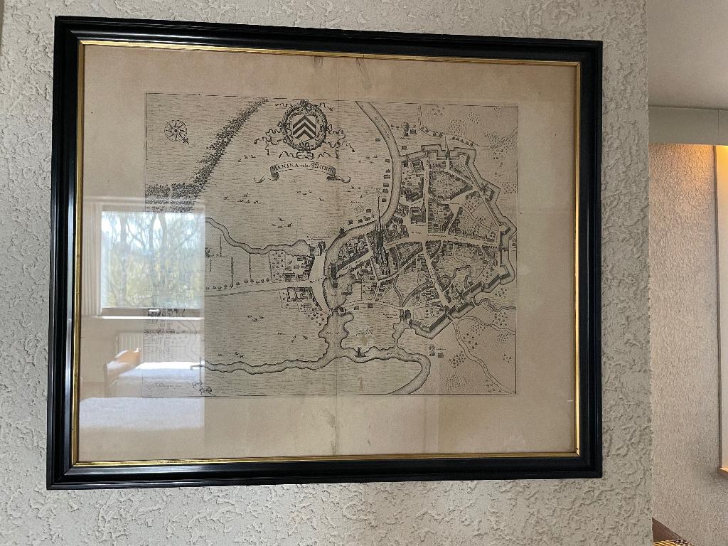 Kader Gemeente Menen (15) €20, Enlèvement, Utilisé, 50 à 75 cm, Dessin