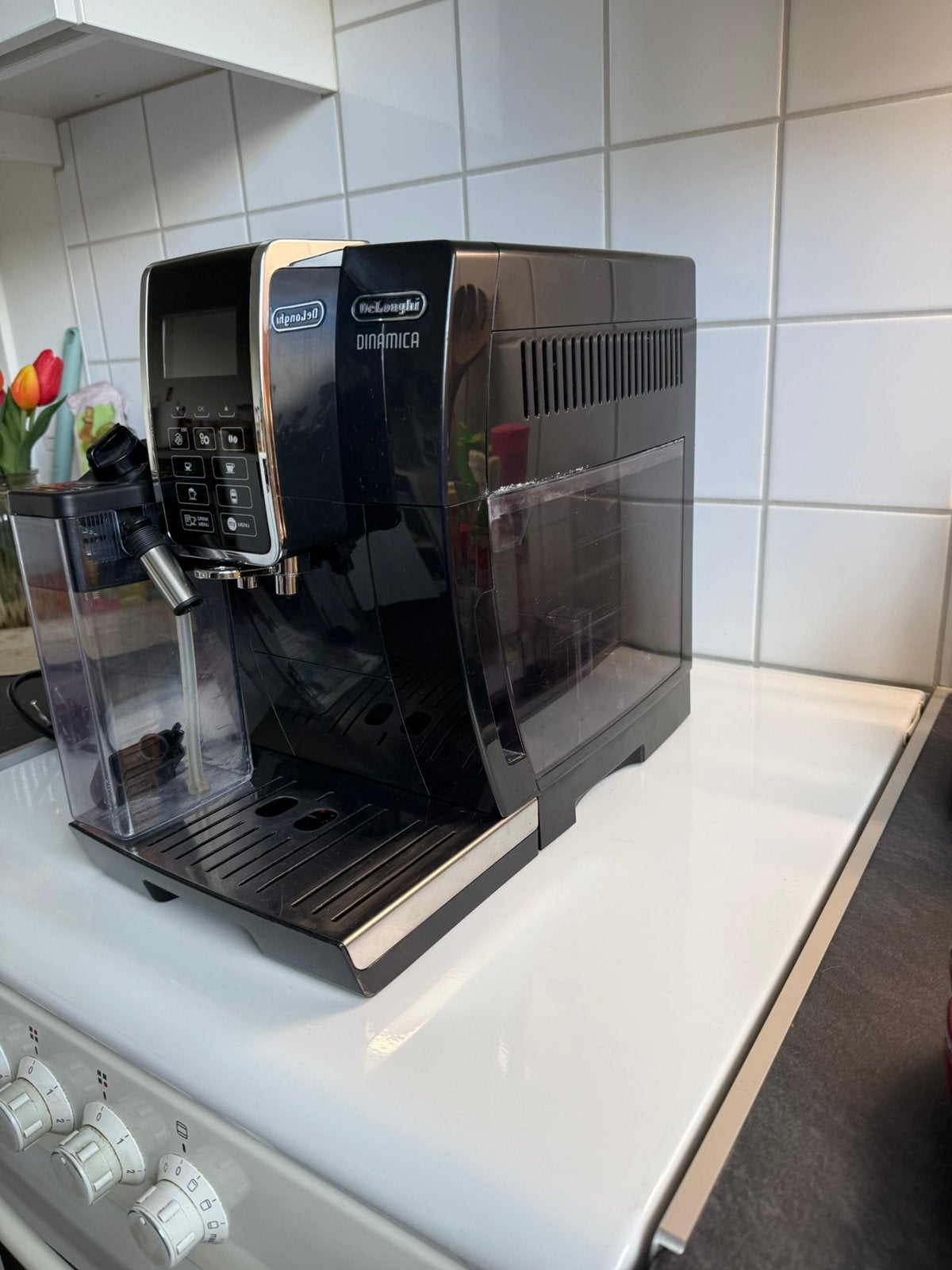 Dēlonghi koffie zet, Electroménager, Cafetières, Autres modèles, Réservoir d'eau amovible, Enlèvement ou Envoi, Café en grains