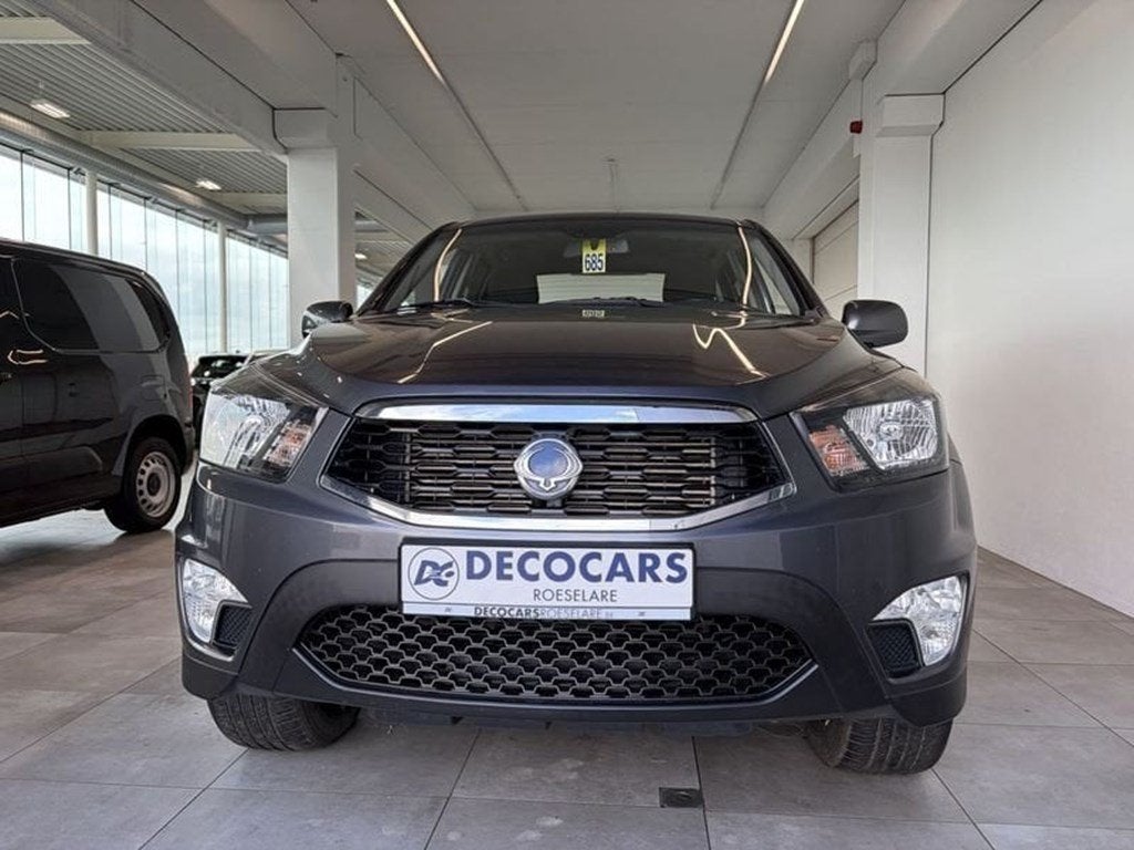 SsangYong Actyon Trekhaak / Camera / Zetel & Stuurverwarmin, Autos, Euro 6, Boîte manuelle, Noir, 5 portes