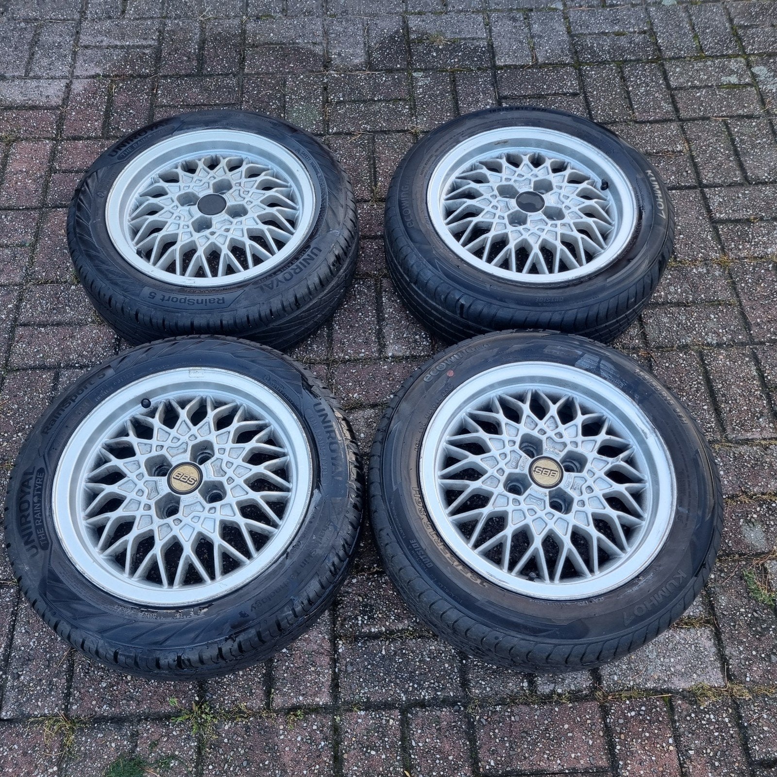 BBS RA 15" orig VW Golf 2 GTI GTD special edition, Ophalen, Band(en)